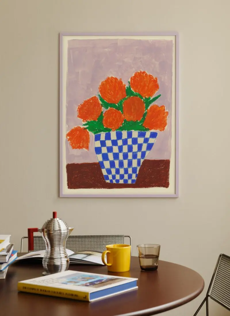 Lavender Wood Frame